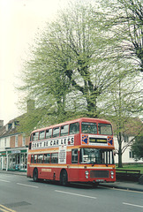 HBM: Eastern Counties VR307 (PRC 853X) in Mildenhall – 27 Apr 1994 (221-3)