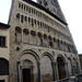 Italy, Arezzo, Facade of the Church of Santa Maria della Pieve