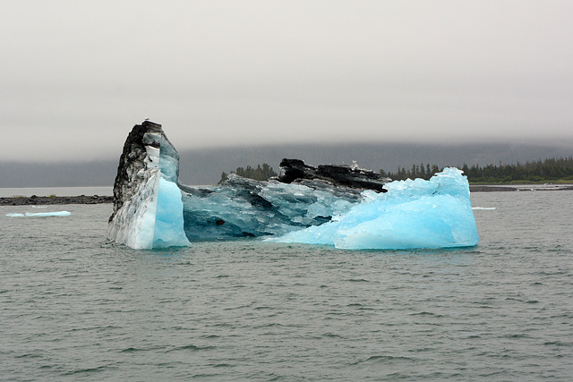 Alaska, Drifting Floe in the Columbia Bay