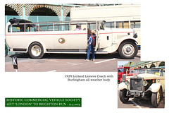 1929 Leyland Lioness coach HCVS Brighton 12 5 2024