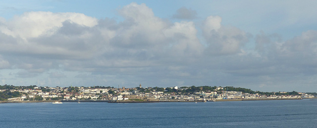 Arriving at St Peter Port - 30 May 2015