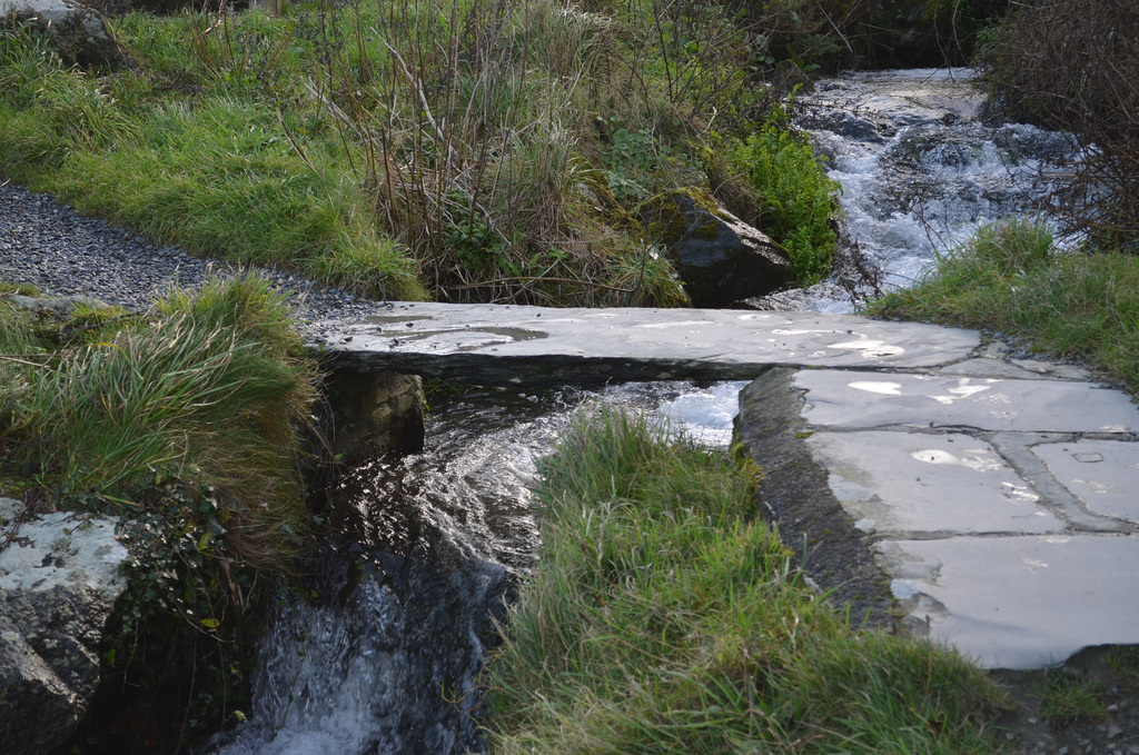 Concrete Bridge on the Way to Tintagel Castle