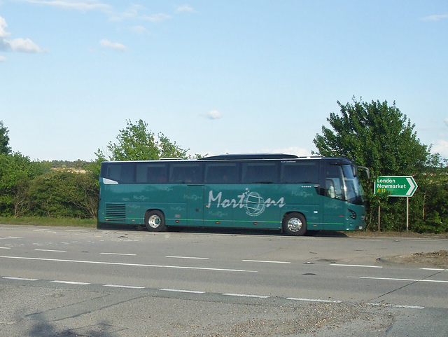 DSCF7407 Morton's Travel VDL Futura passing Barton Mills - 14 May 2017