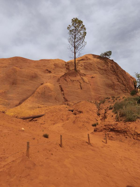 Le Colorado provençal a Rustrel