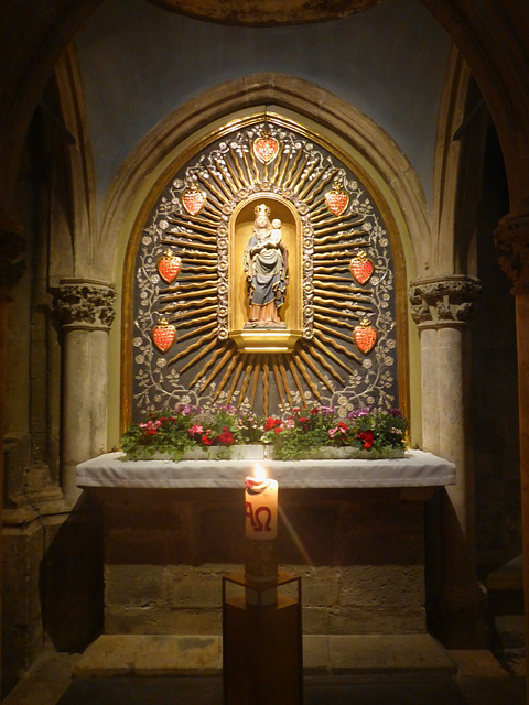 Regensburg - Dom - Madonna im Strahlenkranz