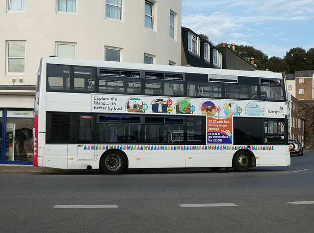 Libertybus 2909 (J 127201) (ex YR59 NPE) in St. Helier - 3 Aug 2019  (P1030478)