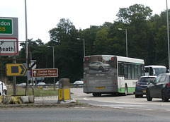 Stephensons of Essex 434 (EU10 NVT)  at Fiveways, Barton Mills - 26 Aug 2023 (P1160182)
