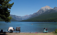 Montana Glacier NP Bowman Lake  (#0204)