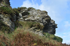 Rocks on the Way to Tintagel Castle