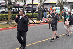 Saint Anthony Processes with an Escort