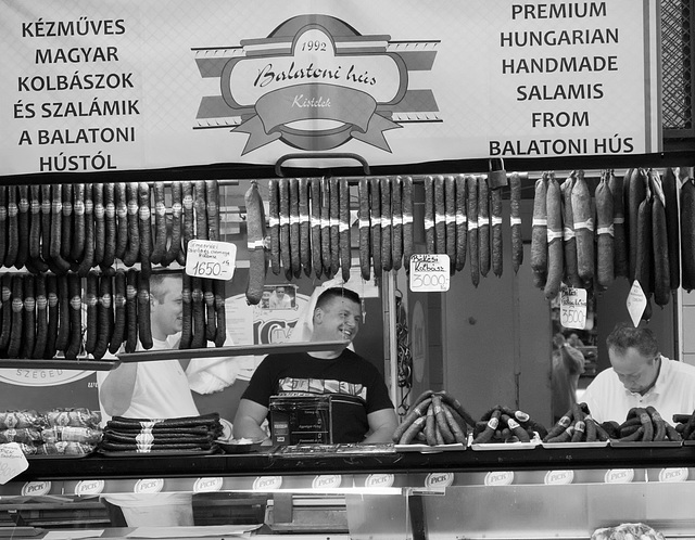 Shopping in Budapest Market