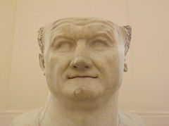 Detail of a Bust of Vespasian in the Naples Archaeological Museum, July 2012