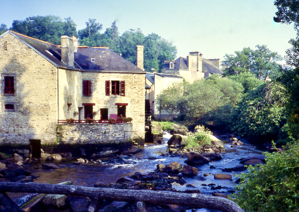 Wassermühle in Pont-Avon 1994