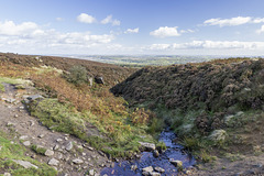 Redcar Brook clough view to ESE