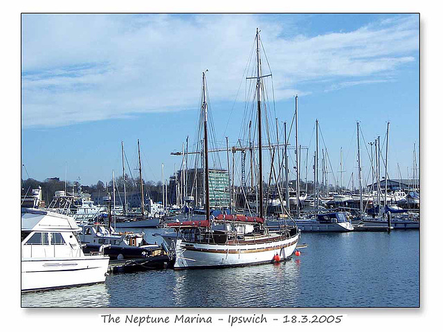 Ipswich's Neptune Marina - 18.3.2005