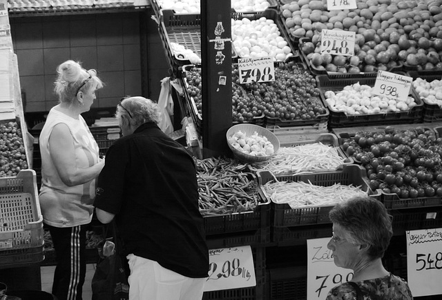 Shopping in Budapest Market