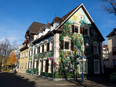 Das Graffiti-Haus in der Freiburg-Wiehre