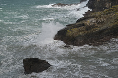 Tintagel Coast, The Storm