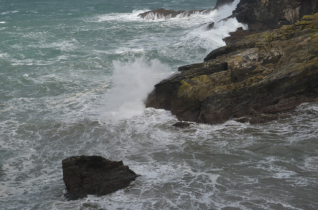 Tintagel Coast, The Storm