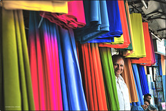 Boutique multicolore