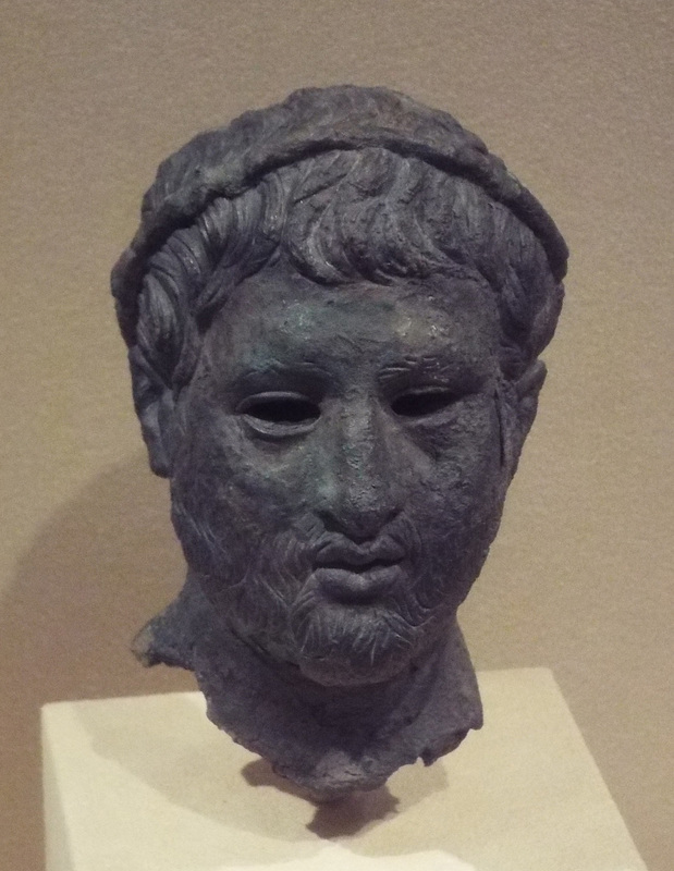 Hellenistic Portrait of a Man in the Virginia Museum of Fine Arts, June 2018