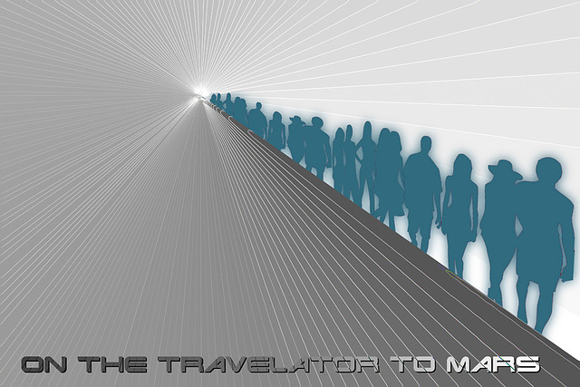 the travelator to Mars