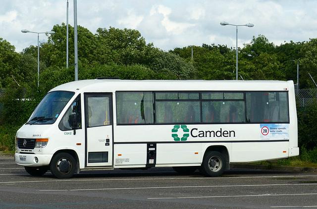 Camden Mercedes-Benz O.813D at Gatwick Airport - 30 June 2016