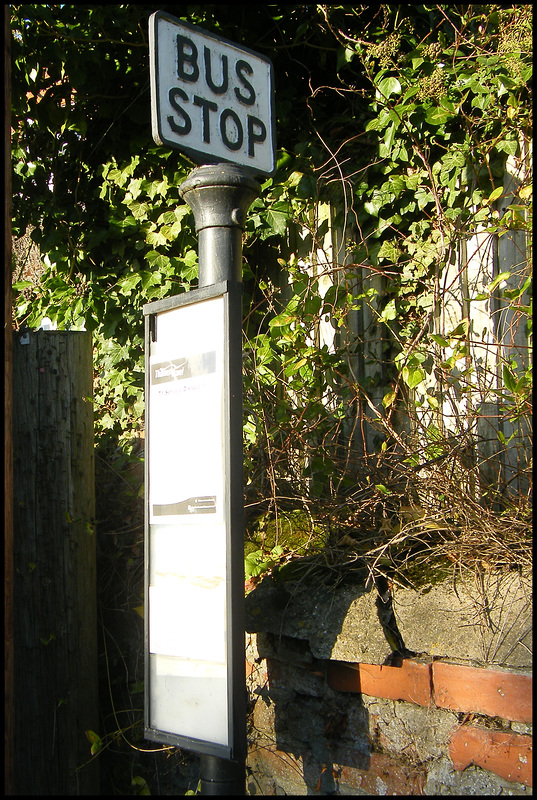 old bus stop