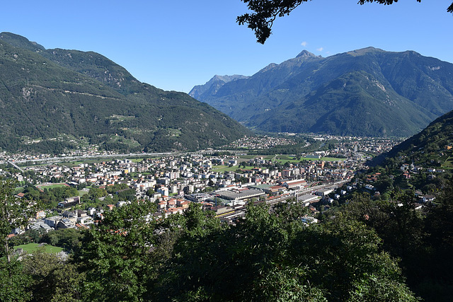 Bellinzona - Hauptstadt des Kanton Tessin