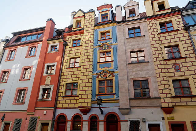 Façades colorées