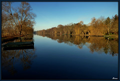 Le grand canal à Chantilly