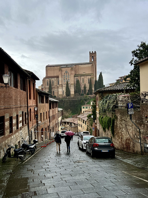 Siena 2024 – View of the Basilica Cateriniana di San Domenico