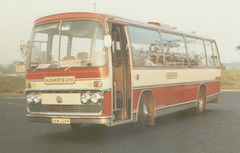Hampson's of Oswestry XAW 326K - 20 Aug 1972