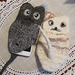 felted mobile phone case cats
