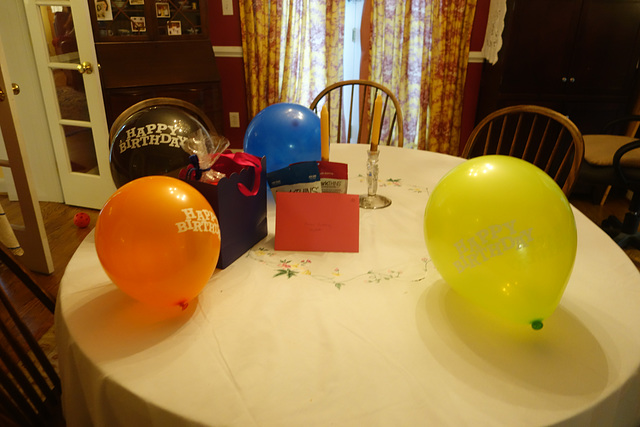 Presents and Balloons!