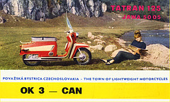 Czechoslovakia Shortwave Radio Card, 1969