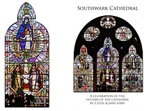 Southwark Cathedral Cathedral history window centre light 12 12 2018