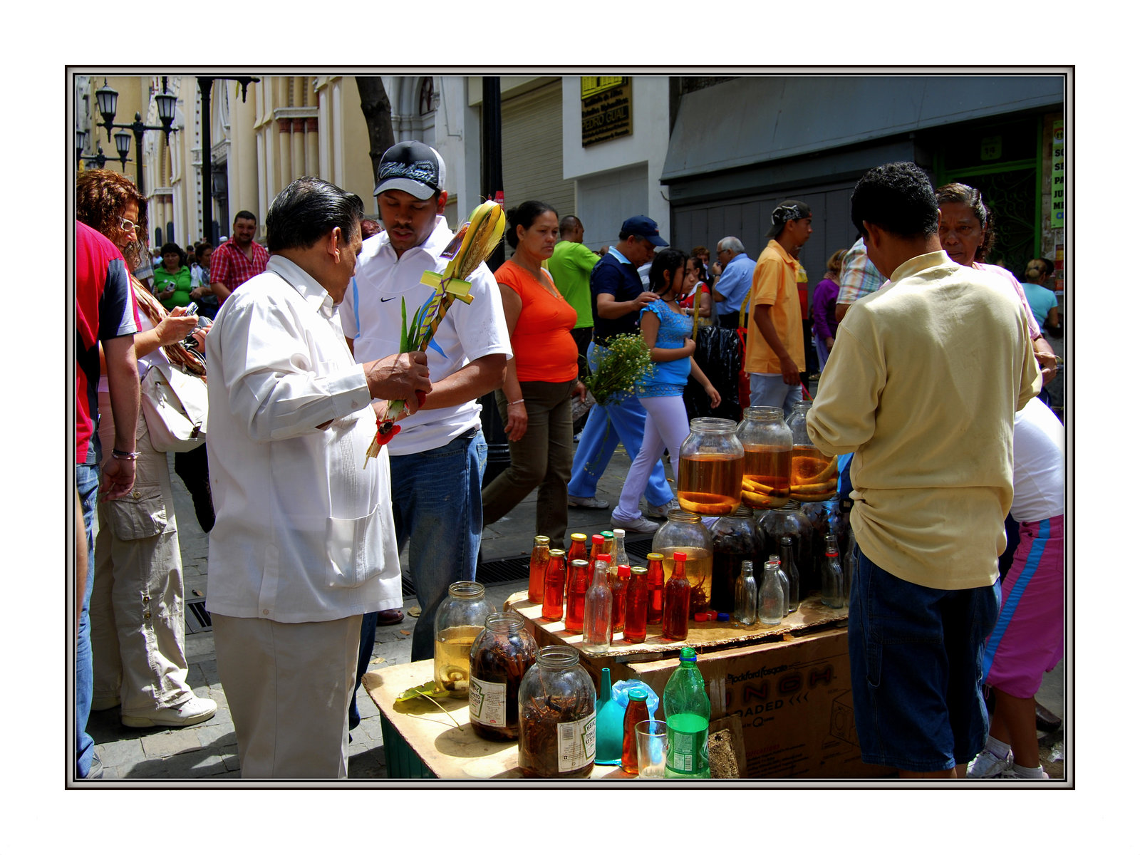 Venta en las calles de Caracas