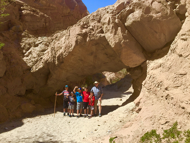 Calcite Mine Slot Canyon Hike (0710)