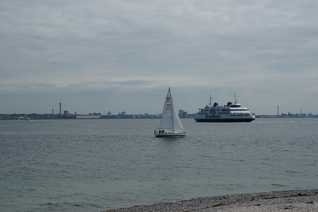 Ferry On Oresund
