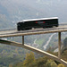 Blick von der San Berhardino - Pass-Straße ins Tal