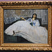 Woman with a Fan by Manet in the Metropolitan Museum of Art, December 2023