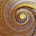 Treppe links rum aufwärts im Stift Melk