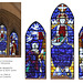 Southwark Cathedral + The East window + Christ in Majesty + Ninian Comper + 1948