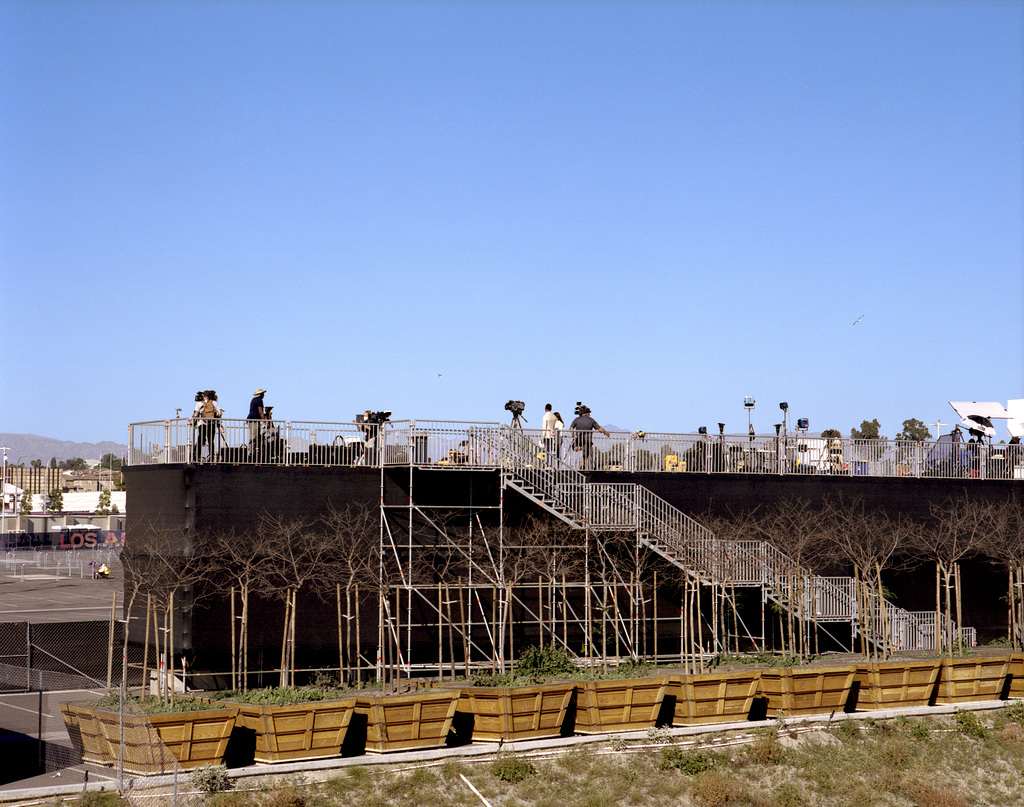 Fenced Press Corps