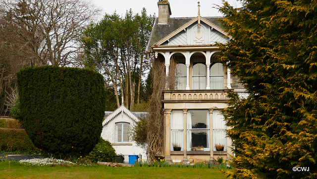 Examples of Strathpeffer's quirky Victorian architecture