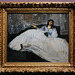 Woman with a Fan by Manet in the Metropolitan Museum of Art, December 2023