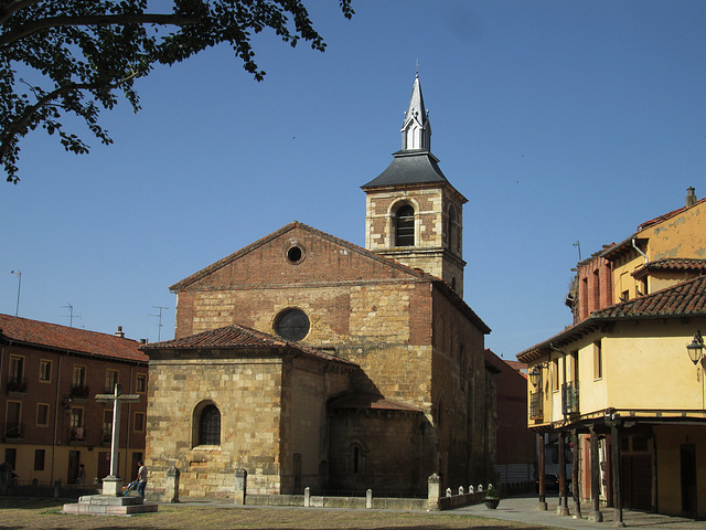 Church of Our Lady of the Market and cross.