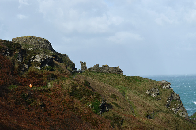 On the Way to Tintagel Castle