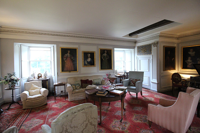 Drawing Room, Traquir House, Borders, Scotland